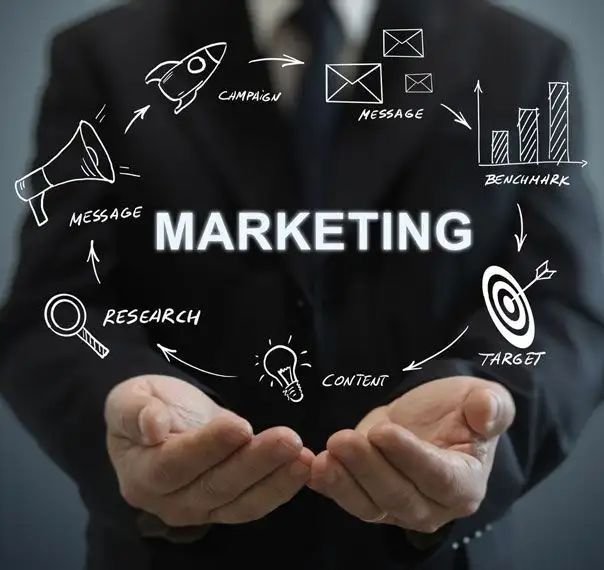 Illustration du service Stratégie Marketing & Communication